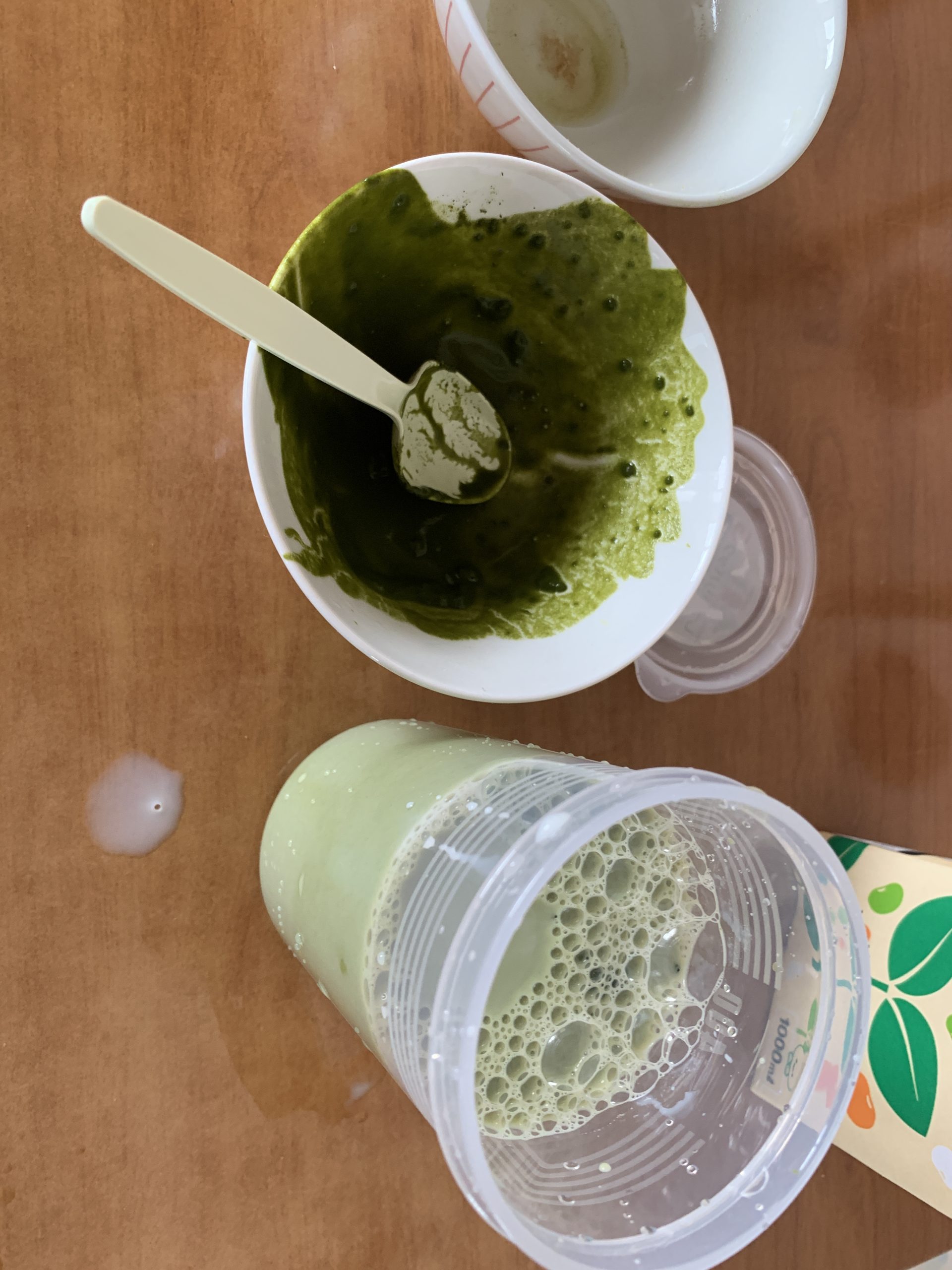 Velvety foam inside container